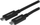 Kabllo StarTech USB C - USB C USB31CC50CM, 0.5m, e zezë