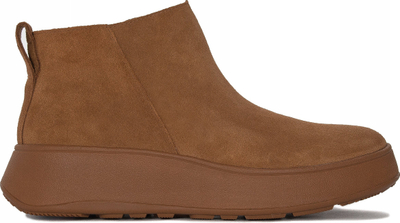 Këpucë grash FitFlop F-Mode W GM3-592, lëkurë natyrale, shollë gome, kafe