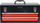 Kuti veglash Yato Tool Box YT-08872, me sirtarë, e kuqe