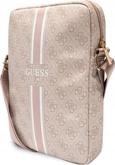 Çantë tableti Guess GUTB10P4RPSP 4G Stripes, 10\", rozë