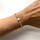 Byzylyk Alisia Fascinating, Pearl dhe Morganite, AL3817, ngjyrë ari