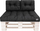 Set jastëkësh për mobilje paletesh HOBBYGARDEN LEO, 120x80cm, 3 copë, gri