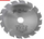 Teh rrethor Globus Wood Blade 200x30, 16 dhëmbë, ngjyrë argjend