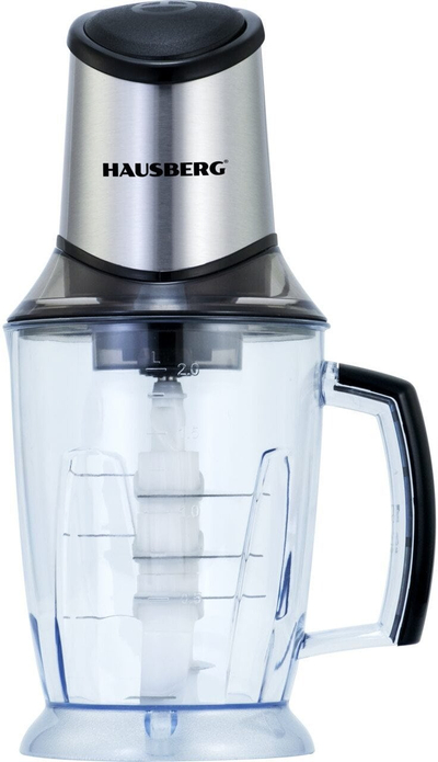 Prerëse elektrike HAUSBERG HB-4508IN, 700W, tas plastike 2 litra, inox