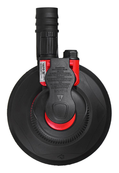 Grinder pneumatike Yato YT-09739, profesionale, për lyerje dhe lëmim, gri