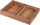 Set tabakash druri Home Styling Collection Serving Tray Teak, 3 copë, 39x29x5 cm, ngjyrë druni natyrale