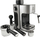Makina espresso First Austria FA-5475-2, me portafilter, ibrik xhami, inox argjendtë