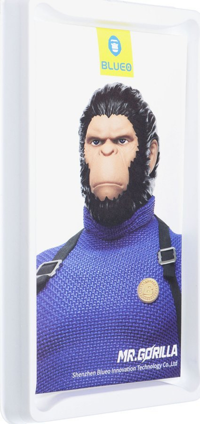 Xham mbrojtës kamere Blueo Mr. Gorilla për Samsung Galaxy S24, 5D, i zi