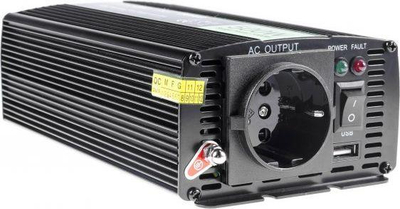 Автомобилски инвертер Green Cell 12V во 230V, 500W / 1000W