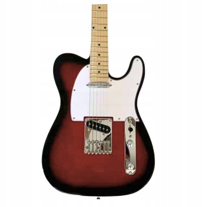 Kitarrë elektrike V-Tone ETL39 RB, telecaster 4/4 39", dy pickupa Single Coil, redburst