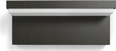 Llambë muri për jashtë LED Philips Bustan, 3.8W, 800 lm, antracit