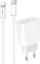 Karikues murale Denmen DC06, 20W, 1x USB C 3.6A, i bardhë