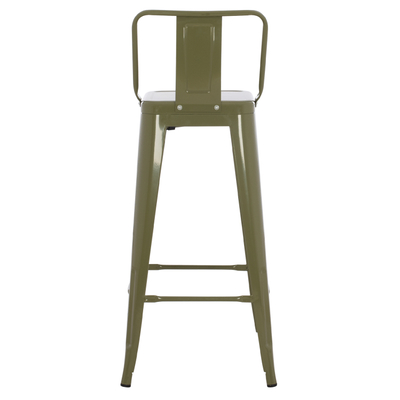 Stol bari me mbështetëse Melita-Pro 42x42x100Hcm (HM8643.43), gjelbër