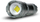 Elektrik dore everActive FL-4500R Cannon, 4500 lm, rikarikues, i zi