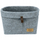 Shportë për rregullim WENKO Feli, filt, 30 x 19 x 18 cm, gri