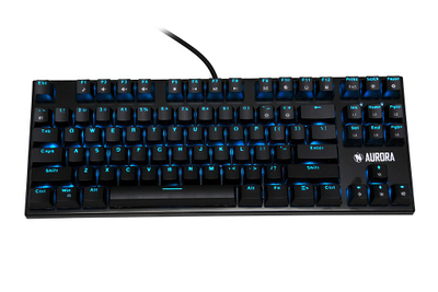 Тастатура iBOX Aurora K-2R, Blue Switch, RGB, црна