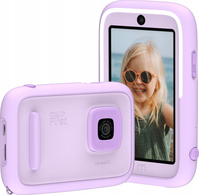 Aparat за фотографирање за деца MyFirst Camera 50, 20MP, видео 1080P, виолетова