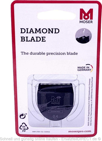 Kokë prerëse trimmeri Moser Diamond Blade, 32mm, për Ermila Motion Nano Bella Moser ChroMini Pro