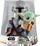 Lodër pelushi Star Wars Mandalorian me Grogu, 28cm, me tinguj, shumëngjyrëshe