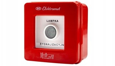 Llambë sinjalizuese Elektromet LS 24z, montim sipërfaqësor, e gjelbër