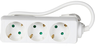 Zgjatues elektrik ATR 059011, 3 presa, 3m, i bardhë
