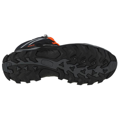 Планинарски чизми CMP Rigel Mid M 3Q12947-56UE, за мажи, ѓон Full On Grip, црни