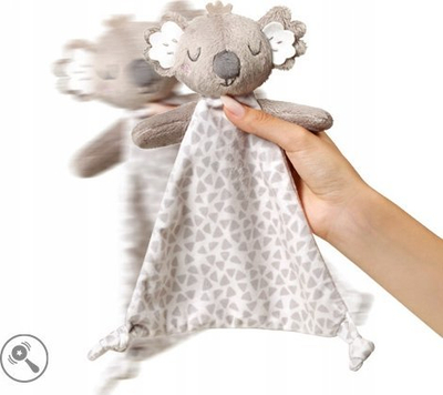 Плишана играчка Babyono Koala Coco, 0m+, за гушкање, сива