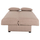 Sofa-Shtrat 3-ulëse Andre 193×82×81 Hcm (HM3271.04), bezhë