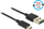 Kabllo Digitus USB-A - Micro USB B, 20cm, i zi (84804)