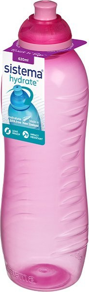 Shishe uji Sistema Twist n Sip, 620ml, rozë