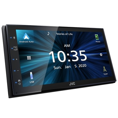 Radio veture JVC KWM-560BT, 6.8", Bluetooth, e zezë