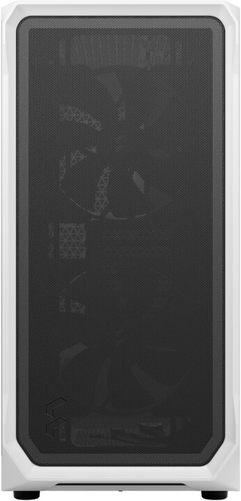 Kasë kompjuteri Fractal Design Focus 2 White TG Clear Tint