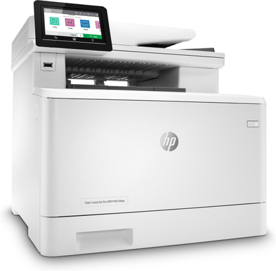 Печатач HP LaserJet Pro M479fdn, бел