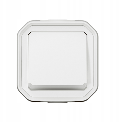 Buton ndriçues Legrand PLEXO New FRUP, 10A, IP55 IK08, i bardhë