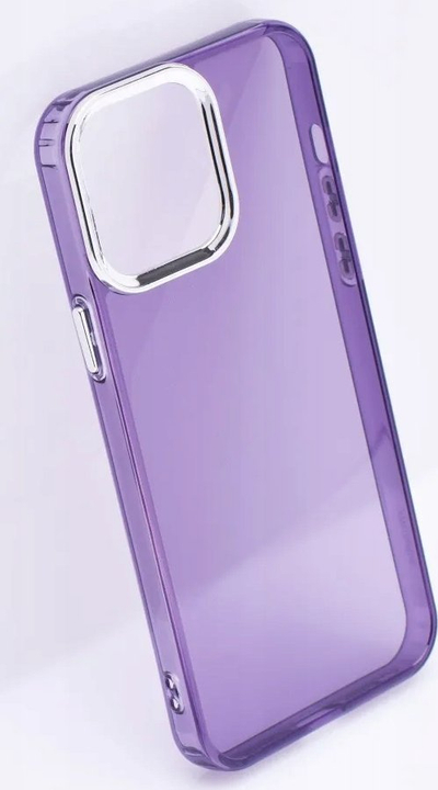 Kapak telefoni Pearl Case për iPhone 15 Plus, TPU i butë, transparent, lejla
