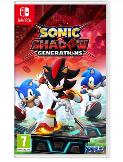 Lojë PS5 Sega Sonic X Shadow Generations, aventurë, shumëgjuhëshe