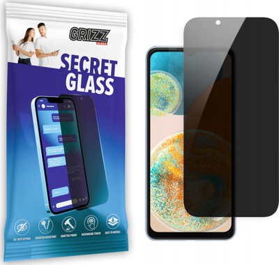 Xham mbrojtës privatësie Grizz SecretGlass për Samsung Galaxy A23, 9H, i tejdukshëm
