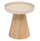 Tavolinë anësore Atmosphera Hercyna, 41.8cm, rrumbullakët, beige
