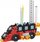 Set lodrash Mini Waffle Vehicles, 140 copa, organizues anije, shumëngjyrësh