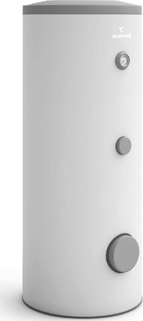 Bojler magazinues Galmet SGW(S) E 300 Tower, 300L, me spirale të brendshme, gri