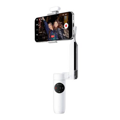 Stabilizues dore Insta360 Flow Creator, 3 aksësh, për smartphone, i bardhë