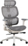 Karrige zyre Onex ONEX Ventra Premium, rrjetë ergonomike, mbështetëse krahësh të rregullueshme, e bardhë gri