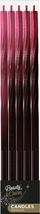 Qirinj torte ALBI Ombre Gold Red, 5 copë, 15 cm, të artë me të kuqe