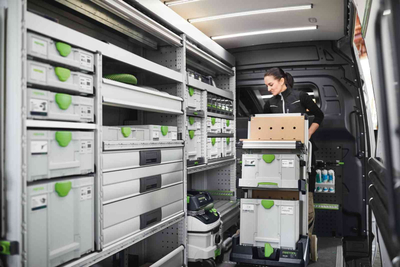 Kuti veglash Festool SYS3 M 337 Systainer, modulare, plastike, gri