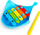 Играчка за бања Munchkin Ding Ray Xylophone, музичка, повеќебојна