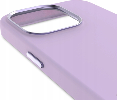 Futrollë Decoded Silicone Back Cover për iPhone 15 Pro Max, MagSafe, ngjyrë lejla