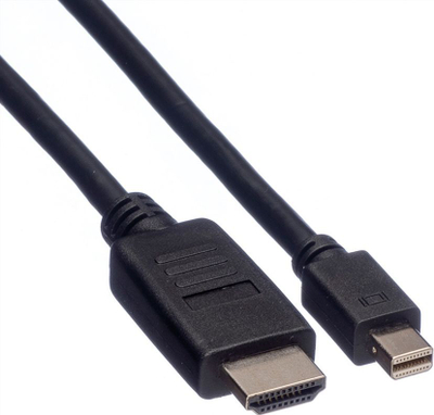 Kabllo Mini DisplayPort në HDMI Roline 11.04.5793, 4.5 m, i zi