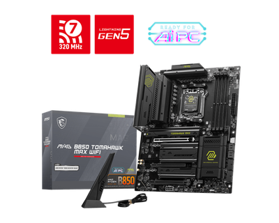 Motherboard MSI MAG B850 Tomahawk Max WiFi, AMD B850, Socket AM5, ATX