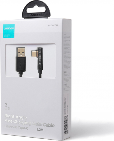 USB C во USB C кабел Joyroom JYR710, 1.2 m, 3A, црн