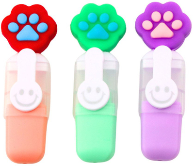 Set mini markerash me putër, 6 copa, 8 cm, shumëngjyrësh